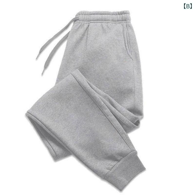 bloomelierのパンツ メンズ 運動 裏起毛 スウェットパンツ テーパードパンツ ボトムス ジョガーパンツ ランニング ジム 部屋着 防寒 暖かい 伸縮性 秋冬｜アングル3