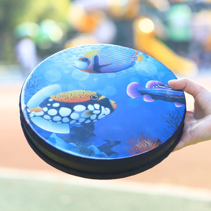 楽器 キッズ 打楽器 波の音 海の音 早期教育 音楽療法 ブルー 26.5cm