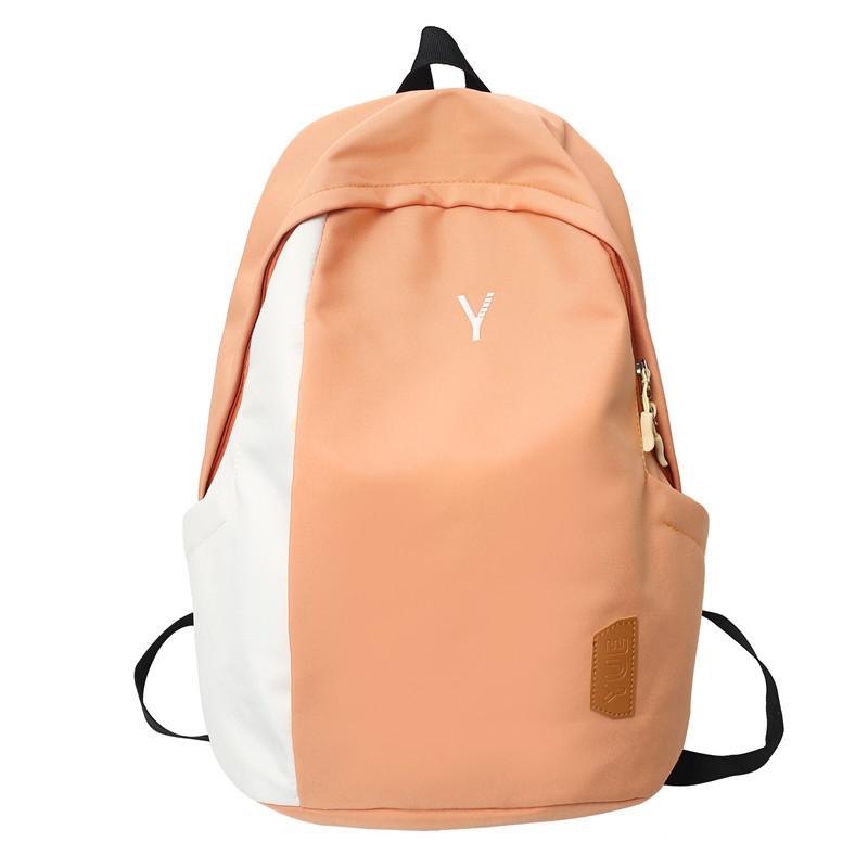 ・容量: 20-35L・素材: ナイロン・機能: 通気性、防水、耐摩耗・柄: 無地・スタイル: 爽やか可愛い・裏地素材: ポリエステル・背負い方式: アーチ形肩帯・カラー展開: ブラック、オレンジ、ダークグレー、ライトグリーン、ライトブルー、ライトイエロー・用途: 日常、レジャー旅行・対象性別: ユニセックス