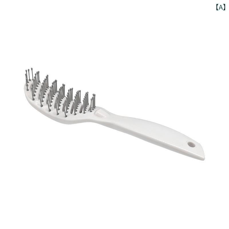 bloomelierのヘアブラシ メンズ レディース ガイドコーム ロールコーム スタイリング 髪くし 静電気防止 美容ツール｜アングル2