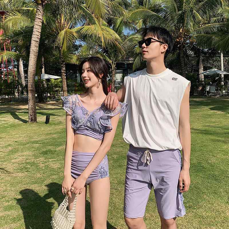 ・カテゴリ: 泳衣・対象: ユニセックス・デザイン: 無地、シンプル、コンサバティブ・仕様: ワイヤーあり、胸パッドあり・素材: ナイロン 83%、ポリエステル 95%・重量: 300g・着用シーン: スイミング、マリンスポーツ・カラー展開: レディース、メンズビーチパンツ・サイズ展開: M、L、XL、XXL・袖丈: ノースリーブ・スタイル: ビキニ、タンキニ、セパレート