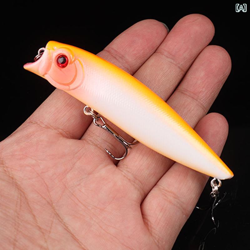 ルアー ポッパー フローティング トップウォーター 疑似餌 9.5cm 11.5g リアル 釣り具 海釣り 淡水 シーバス バスフィッシング 遠投 フィッシング bloomelier-10687351 bloomelier サンプル画像2