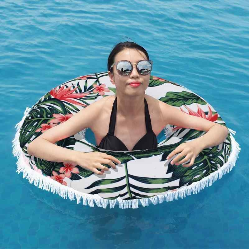 ・カテゴリ: 浮き輪・素材: PVC・柄: プリント・対象: 成人・用途: 水泳・水遊び・充気後外径: 90cm