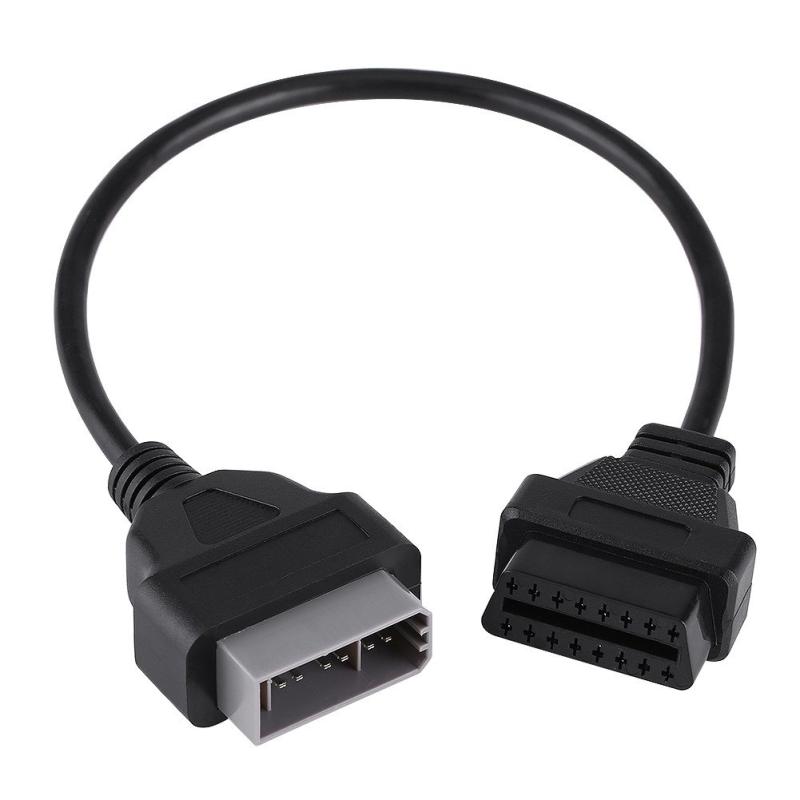 OBD2アダプタケーブル 14ピン変換ハーネス obdアダプター 16ピンOBD2 14ピン 自己診断機 診断ツール 日産 シルビア・14ピンから16ピンOBD2アダプタケーブル（obd2 自己診断機 14ピン変換ハーネス、obdアダプター、コンサルト obd2、シルビア obd2 変換、obd に適応）・互換性のある診断ツールを14ピンソケットカーのOBD2インターフェースに接続するために使用・14ピンメスインターフェースを採用した日産に適合・プロフェッショナルな製造、安定した特性と高い信頼性・ケーブルに優れた柔軟性と耐久性を与える高品質素材