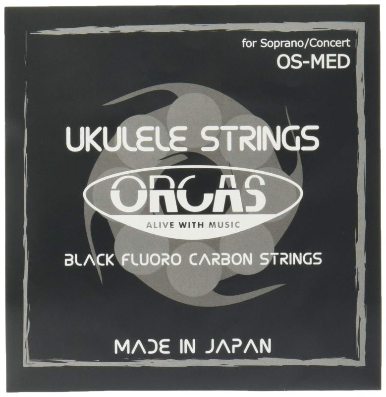ウクレレ弦 フロロカーボン素材仕様・フロロカーボン素材仕様・カラー：ブラック・MADE IN JAPAN