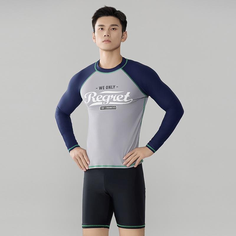 水着 メンズ ラッシュガード 長袖 ロングパンツ 速乾 UVカット 日焼け防止 サーフ...