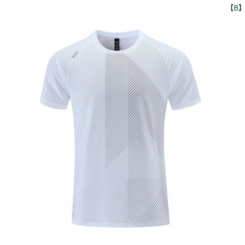 Tシャツ メンズ 春夏 接触冷感 吸汗速乾 半袖 丸首 薄型 軽量 通気性 伸縮性 フィ...