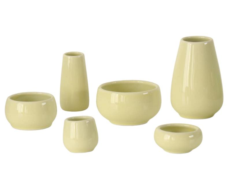陶器仏具 「もみじ」 6具足セット ミニ仏壇に最適