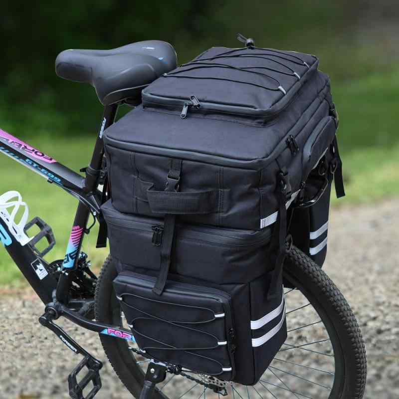 ・カテゴリ: 自転車用バッグ・素材: PVC・機能: 収納・容量: 48L・カラー展開: ブラック、アーミーグリーン・サイズ: 69.99cm