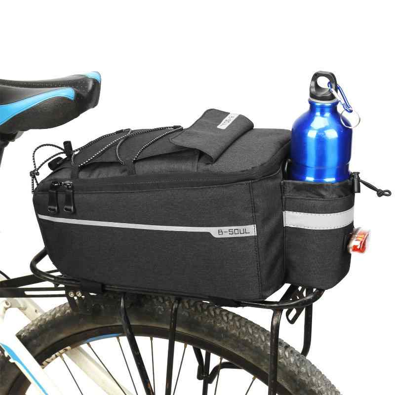 ・カテゴリ: 自転車用バッグ・主な素材: ポリエステル・容量: 10L・カラー展開: グレー、ブラック・サイズ: 38*15.5*18cm