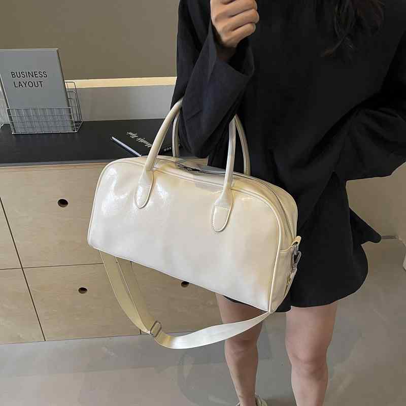 ボストンバッグ レディース メンズ 旅行バッグ PUレザー 大容量 軽量 撥水 収納 旅行 帰省 出張 フィットネス ジ…