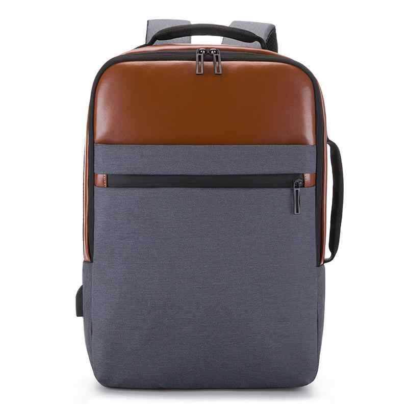 ・カラー展開: ブラック、グレー、ダークブルー・サイズ: 横30cm、マチ15cm、高さ44cm・対象性別: メンズ・推奨シーン: ビジネス、出張・主な素材: オックスフォード・スタイル: ビジネス、通勤・容量: 20-35L・機能: 防水・対応パソコンサイズ: 14インチ・柄: 無地・裏地素材: ポリエステル・デザイン要素: ステッチ、バイカラー、切り替え・背面設計: カーブショルダーストラップ