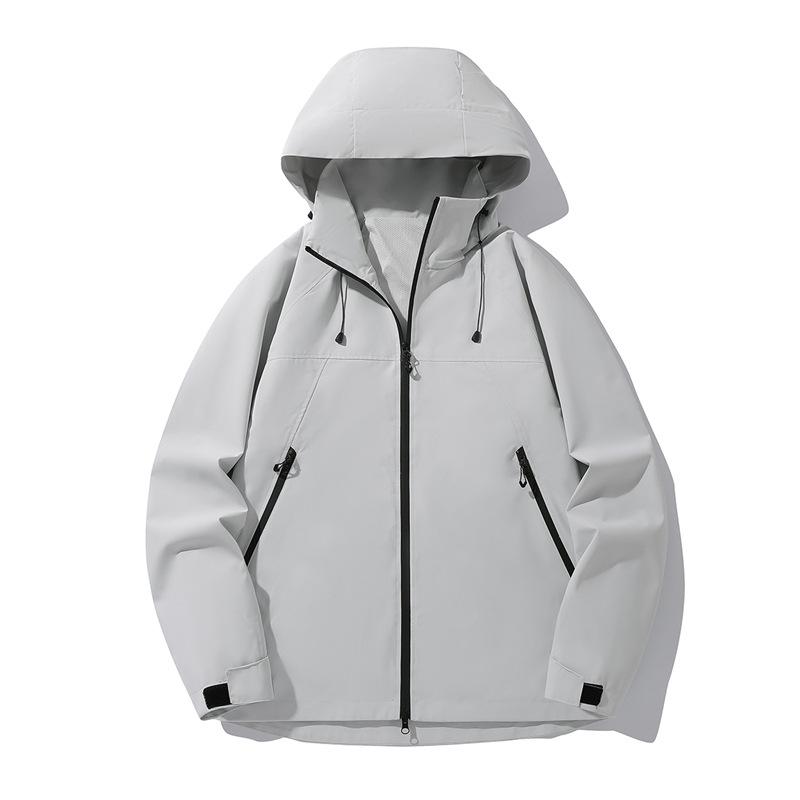 ジャケット メンズ レディース マウンテンパーカー アウトドア 登山 防風 防水 撥水 フード付き アウター 春秋 運動 カジュアル ゆったり