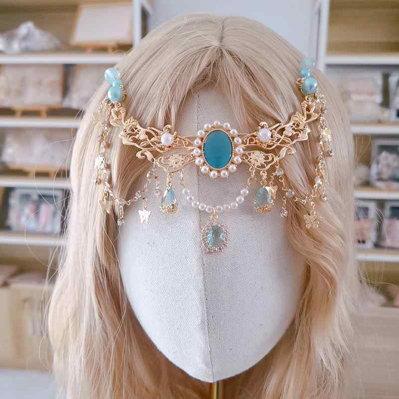 ・カテゴリ: ヘアアクセサリー・スタイル: エキゾチック・主な素材: 合金・加工技術: 電気メッキ・カラー展開: 湖ブルー、ホワイト、レッド、ピンク
