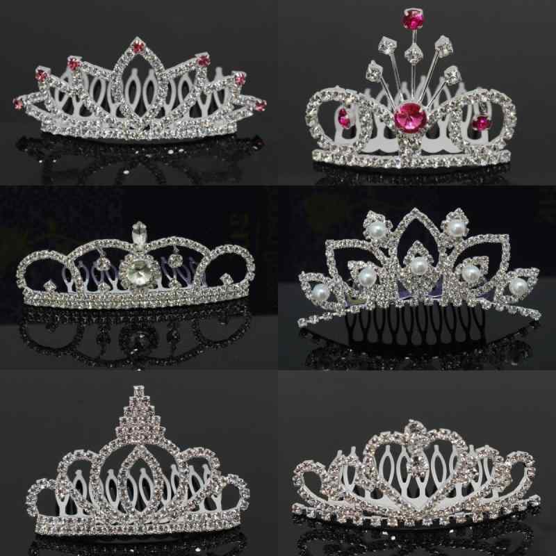ヘアアクセサリー キッズ カチューシャ 髪飾り クラウン ティアラ キラキラ 水飾 フォーマル 結婚式 発表会 誕生日 プリンセス 女の子