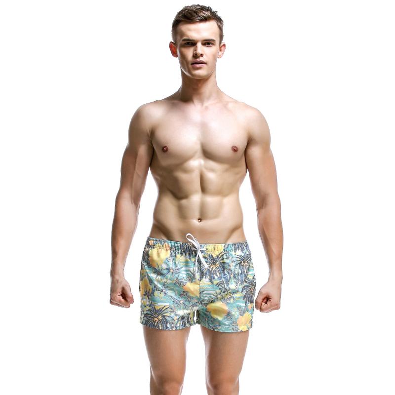 ハーフパンツ メンズ 水陸両用 サーフパンツ 水着 ボードショーツ 海パン トランクス ビーチパンツ ショートパンツ 部屋着 ルームウェア 薄手 速乾 総柄 椰子柄 撥水 レジャー プール 旅行 アウトドア カジュアル