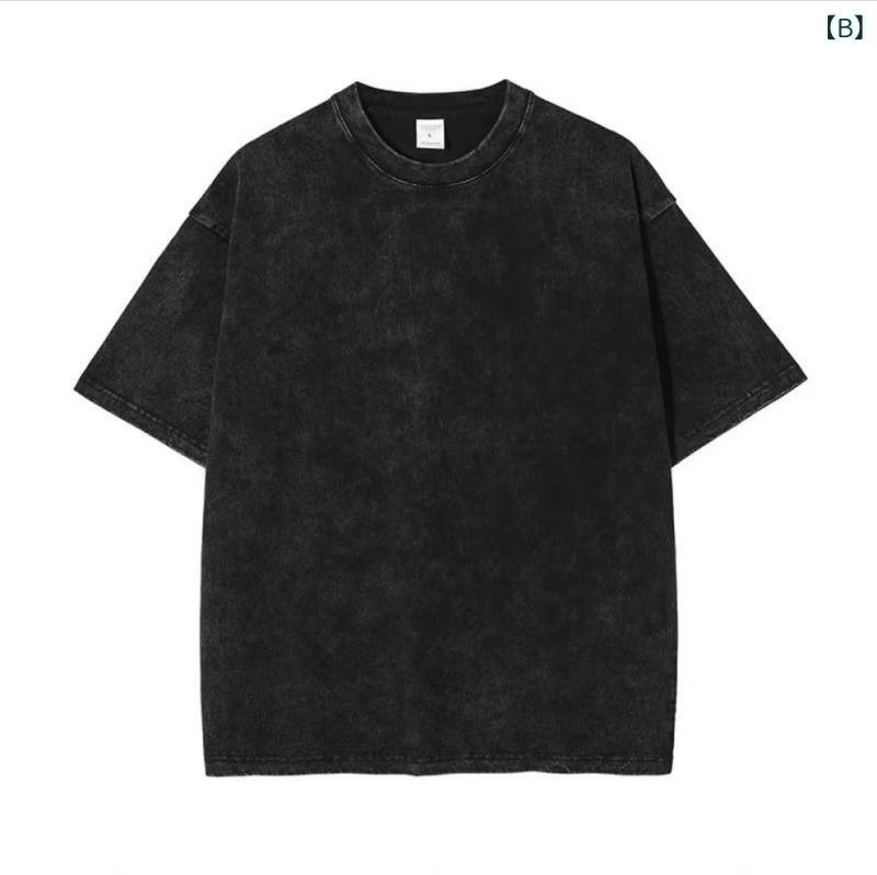 Tシャツ メンズ レディース 半袖 丸首 ゆったり コットン カジュアル トップス プリント ビンテージ風 トランプ サイコロ マージャン ストリート 通気性 快適 bloomelier-10600079 bloomelier サンプル画像3
