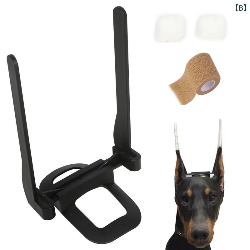 犬用耳立ち器 犬 犬用 ドーベルマン 耳ケア セット 犬用耳スタンド 耳固定 矯正 サ...