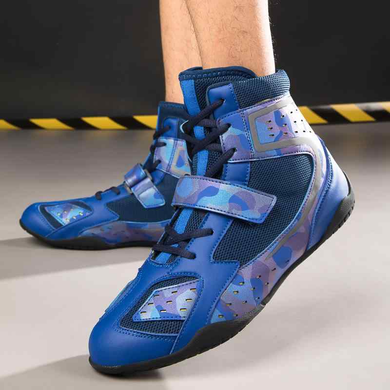 トレーニングシューズ メンズ レディース キッズ プロ ボクシングシューズ 摔跤 格闘技 スニーカー 滑り止め 通気性 軽量 室内 屋内 ワークアウト デッドリフト ウェイトリフティング