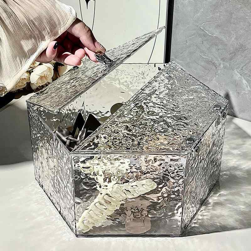 収納ボックス レディース ジュエリーボックス アクセサリーケース 大容量 透明 蓋...