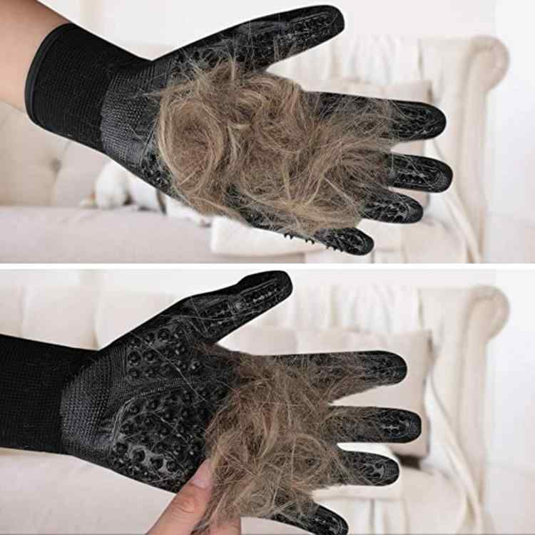 ペット用ブラシ 手袋 グローブ 犬 猫 毛玉取り 抜け毛 グルーミング マッサージ 洗える 柔らかい 抜け毛取り お手入れ