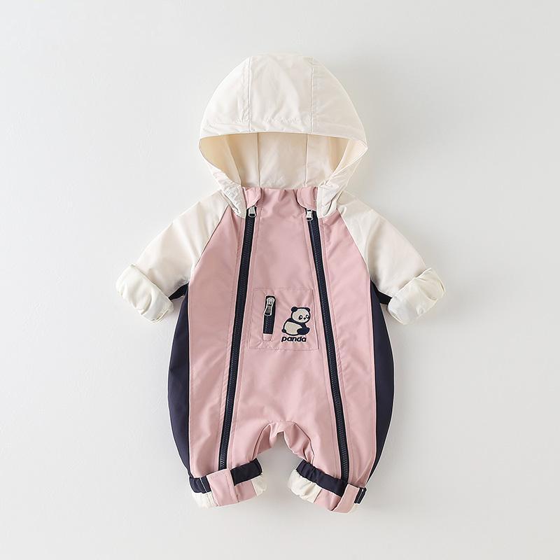 ・カテゴリ: 连身衣、爬服・主な素材: 綿・袖丈: 長袖・スタイル: 運動・カラー展開: 粉紅色、绿色・サイズ展開: 66cm、73cm、82cm、91cm