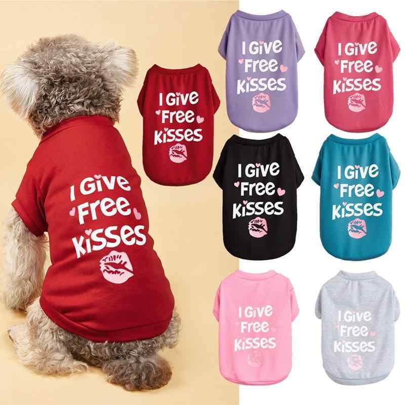・カテゴリ: ペット用Tシャツ・スタイル: カジュアル・素材: ポリエステル・対象: ペット用（男女兼用）・カラー展開: レッド、パープル、ローズレッド、ブラック、ブルー、ピンク、グレー・サイズ展開: XS（推奨体重0.5-1.5kg）、S（推奨体重1.25-2.5kg）、M（推奨体重2.5-4kg）、L（推奨体重4-6kg）