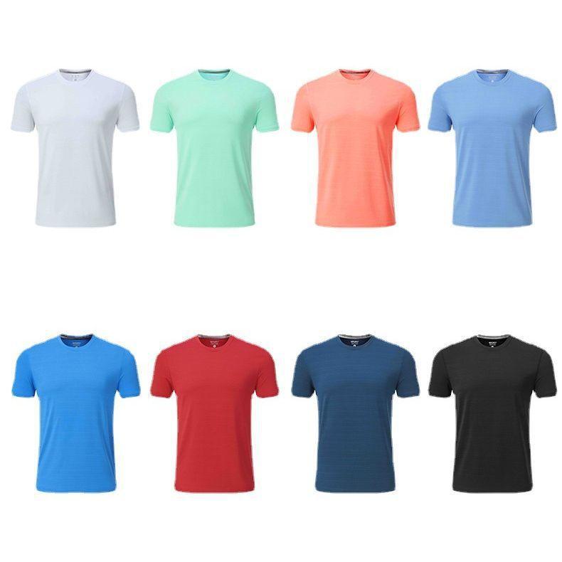 ・カテゴリ: Tシャツ・柄: 無地・スタイル: スポーツカジュアル・ネックライン: クルーネック・袖丈: 半袖・主な素材: ポリエステル89%・性別: メンズ・カラー展開: 天藍、彩藍、ブラック、ホワイト、ミントグリーン、紺、レッド、オレンジレッド・サイズ展開: S、M、L、XL、XXL、XXXL