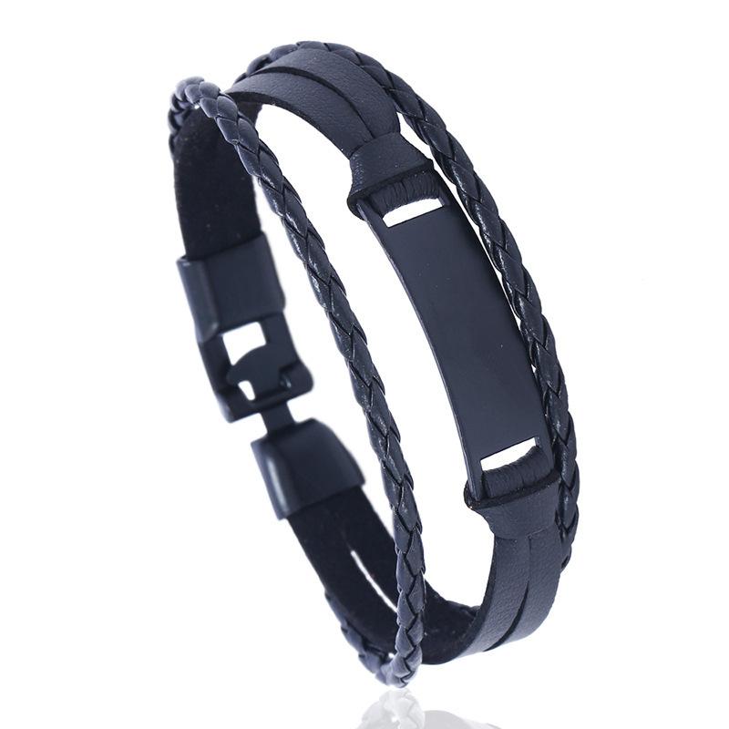 ブレスレット メンズ レトロ ハンドメイド レザー 彫刻風 バングル リストバンド 幾何学 ヴィンテージ風 エスニック カジュアル ファッション アクセサリー