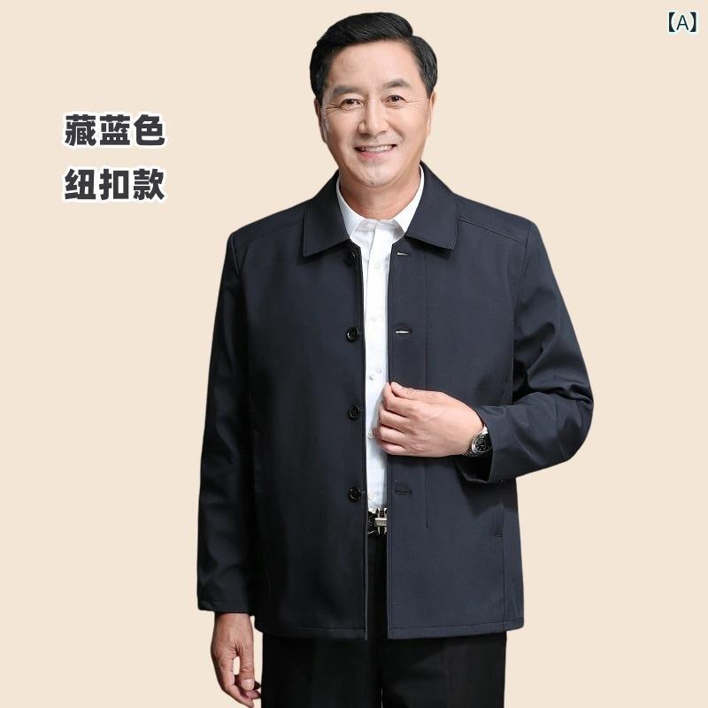 ジャケット メンズ ブルゾン 秋冬 耐摩耗 防寒 厚手 アウター 紳士 シニア お父さん 祖父 父親 プレゼント ゆったり 形態安定 50代 60代 70代 80代 カジュアル bloomelier-10743957 bloomelier サンプル画像2