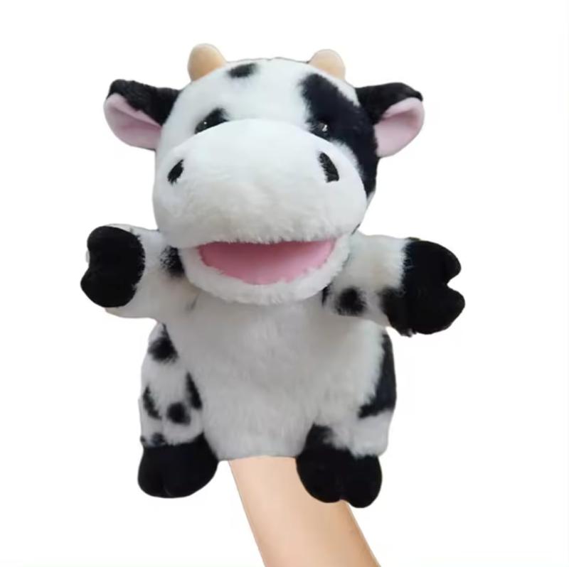 ぬいぐるみパペット おもちゃ 動物 人気 もふもふ 触り心地 手を入れて口を動かす 軽い 操作しやすい 伸縮性 お子様 大人の女性 一般的な大人の男性 bloomelier-10680888 bloomelier サンプル画像3