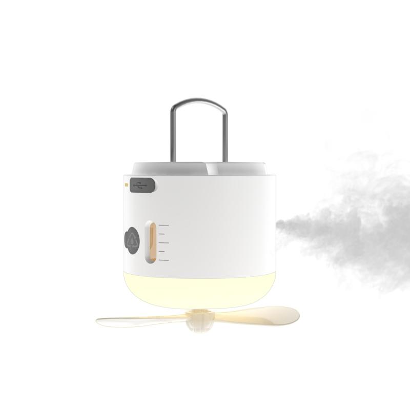 多機能アウトドアランタン、停電、緊急用モバイル充電器搭載、強力ファン冷却システム、ハンギングランプ、アウトドア キャンプ 登山、3段階調光機能、防災、 bloomelier-10752429 bloomelier サンプル画像3