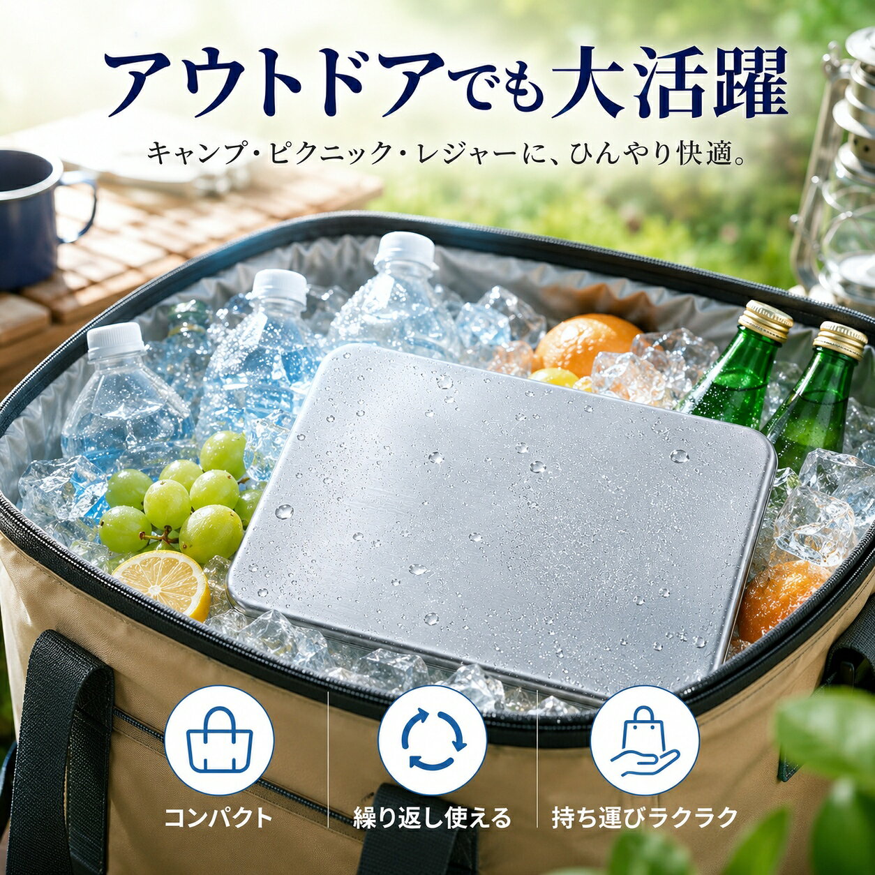 ＼数量限定！予約販売クーポンで一枚864円〜／保冷剤 ステンレス ステンレス保冷剤...