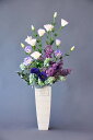 豪華な光触媒アレンジ(造花) 贈り物・ギフト・母の日・新築祝・開店祝・誕生日・記念日・卒業式・入学式に 光触媒造花の国内生産品 24時間効果持続のダブルコーティ...