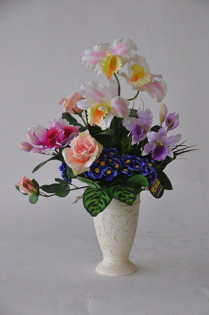 樂天商城 - 豪華な光触媒アレンジ（造花） 贈り物・ギフト・母の日・新築祝・開店祝・誕生日・記念日・卒業式・入学式に 光触媒造花の国内生産品 24時間効果持続のダブルコーティング【smtb-s】