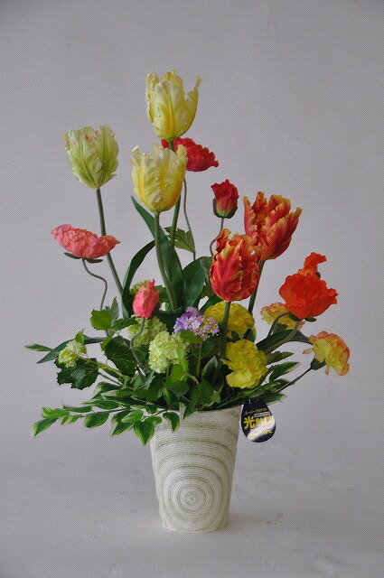 樂天商城 - 豪華な光触媒アレンジ（造花） 贈り物・ギフト・母の日・新築祝・開店祝・誕生日・記念日・卒業式・入学式に 光触媒造花の国内生産品 24時間効果持続のダブルコーティング【smtb-s】