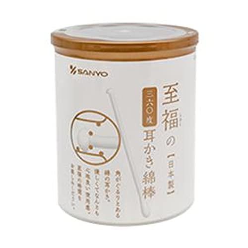 【3個セット】 360°耳かき風綿棒丸筒 100本入り×3個セット 【正規品】【k】【mor】 【ご注文後発送まで..