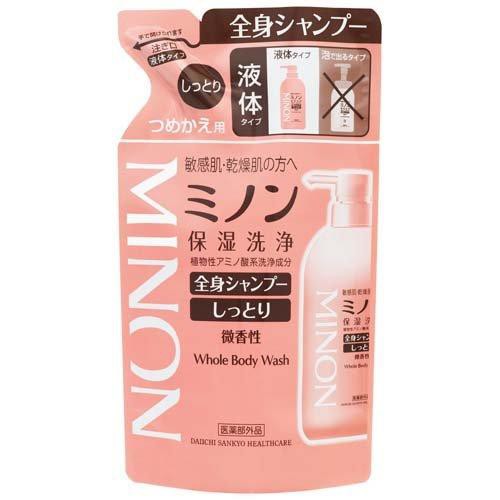 【5個セット】 ミノン 薬用全身シャンプー しっとりタイプ つめかえ用 380ml×5個セット 【正規品】【医薬部外品】