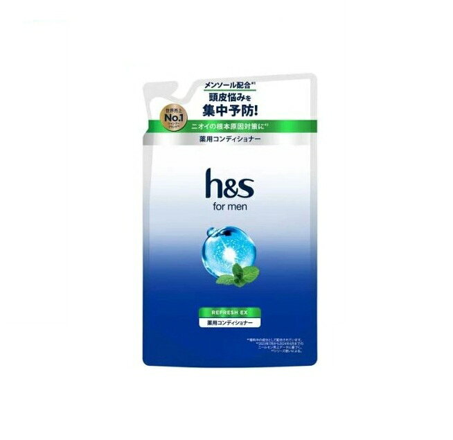 【5個セット】 P&G h&s for men コンディショナー リフレッシュEX つめかえ(300g)×...
