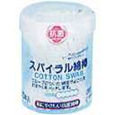 【144個セット】【1ケース分】 白十字 スパイラル綿棒 円筒ケース入 100本入 ×144個セット 1ケース分 【正規品】【k】【ご注文後発送までに1週間前...