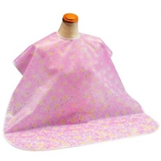 ハビナース 肩までおおえる食事エプロン 花柄 ピンク 1枚入 【正規品】【mor】【k】【ご注文後発送までに2週間前後頂戴する場合がございます】