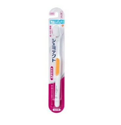 【10個セット】 GSK シュミテクト やさしく歯周ケアハブラシ 極細シルキー毛 薄型レギュラー ふつう(1本)×10個セット 【正規品】