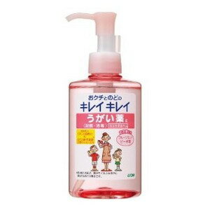 キレイキレイ うがい薬 フルーツミント ピーチ味 200mL 【正規品】 キレイキレイ うがい薬 フルーツミント ピーチ味 200mL 【正規品】