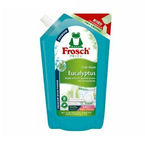 【3個セット】 旭化成 フロッシュ 食器用洗剤 ユーカリ プレミアム 詰替(800ml)×3個セット【正規品】