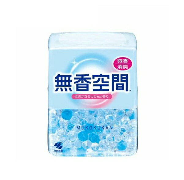 【3個セット】 小林製薬 無香空間 消臭ビーズ ほのかなせっけん 微香 本体(315g)×3個セット【正規品】