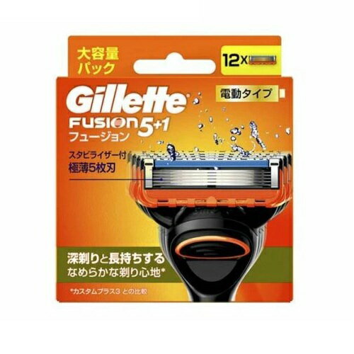 P&G ジレット フュージョン 電動タイプ 替刃 商品説明 『P&G ジレット フュージョン 電動タイプ 替刃』 ◆スタビライザー付極薄5枚刃。極薄刃で肌へのひっかかりを小さく。19％の肌への圧力軽減**。(**カスタムプラス3との比較) ...