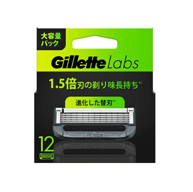 【10個セット】 P&G ジレットラボ 角質除去バー搭載 替刃(12個入)×10個セット【正規品】【ori】