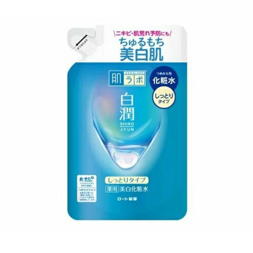 Qiora - 【10個セット】 肌研(ハダラボ) 白潤 薬用　美白化粧水 しっとりタイプ つめかえ用(170mL)×10個セット【正規品】