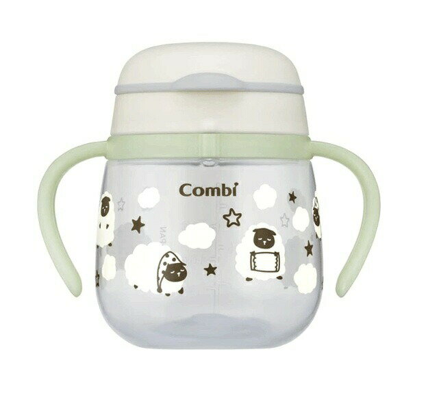 コンビ ラクマグ 光るはじめてコップ ひつじ(240ml)【正規品】【mor】【ご注文後発送までに3週間前後頂戴する場合がございます】