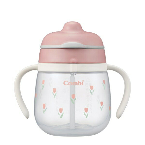 コンビ ラクマグ はじめてストロー チューリップ(240ml)【正規品】【mor】【ご注文後発送までに3週間前後頂戴する場合がございます】